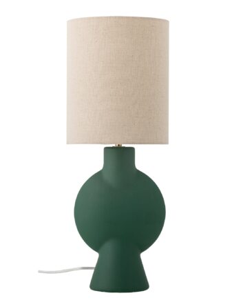 Bloomingville Sergio Bordlampe Grøn Stentøj ø21  H55