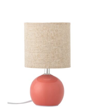 Bloomingville Valdis Bordlampe Rosa Stentøj ø13  H24