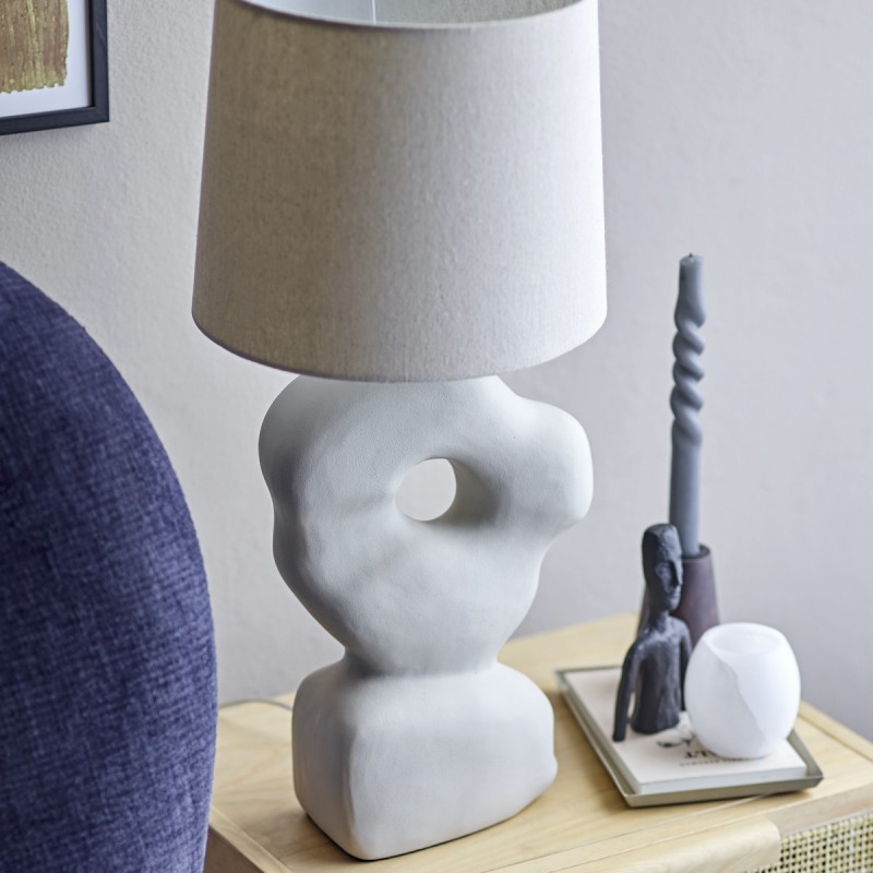 Bordlampe Cathy Hvid Skulptur Bloomingville :