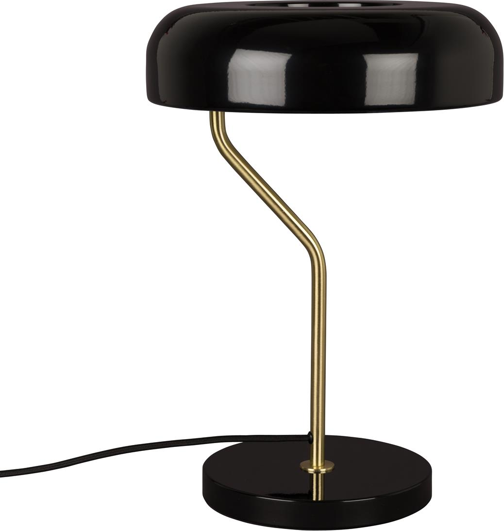 Bordlampe Dutchbone Eclipse Kulsort Jern ø30 H42 Minimalistisk Indendørslampe