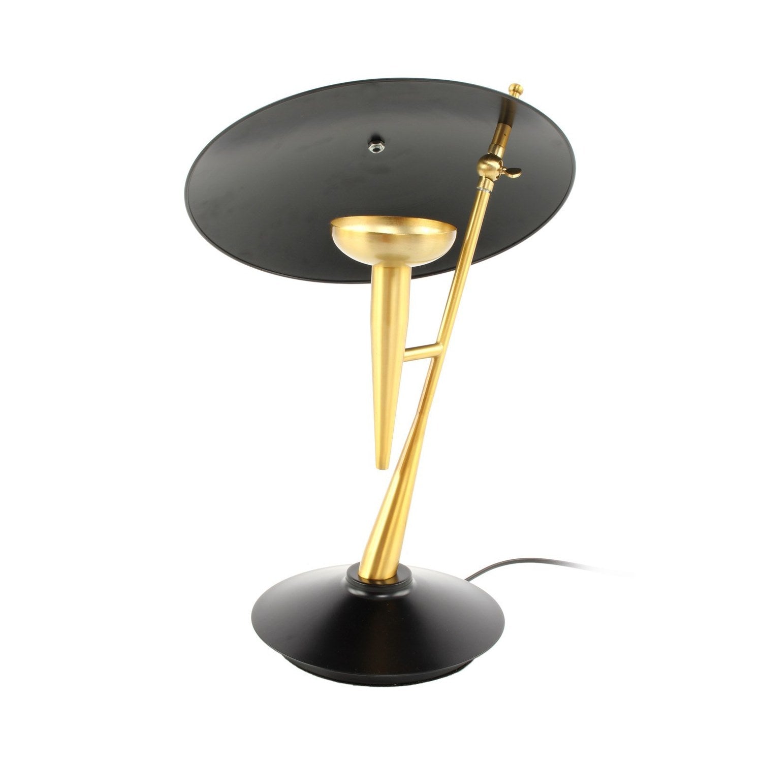 Bordlampe Flyer Guld Sort