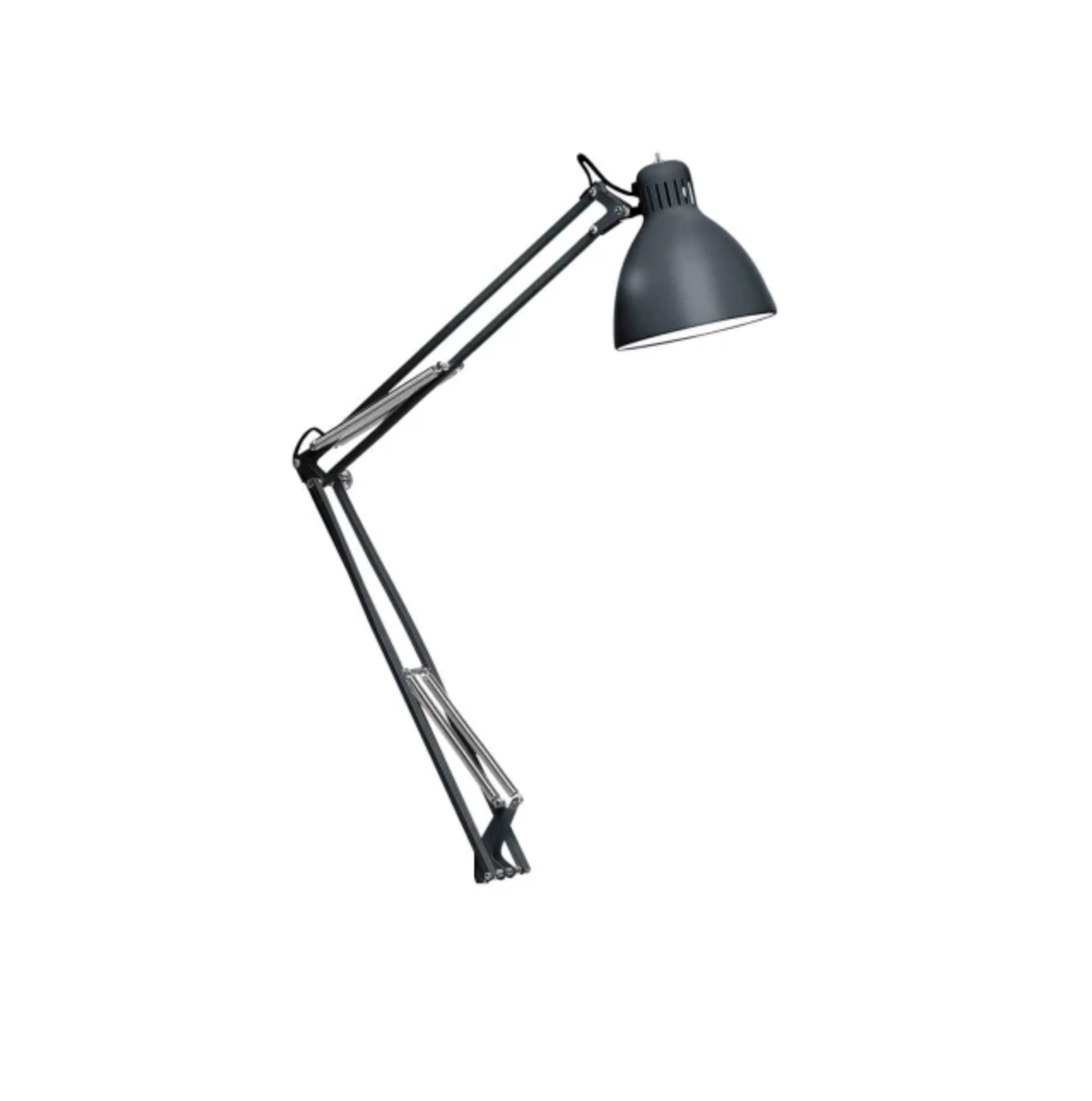 Bordlampe Klemme Fra Leucos Mica Blå Hvid E27 Fatning