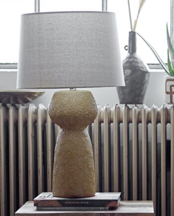 Bordlampe  Lavin Gul Skærm Bloomingville :