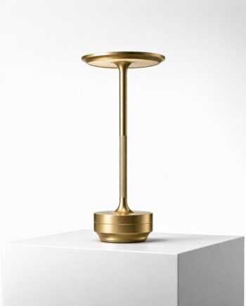 Bordlampe Led Touch   Genopladelig Funktion Guld