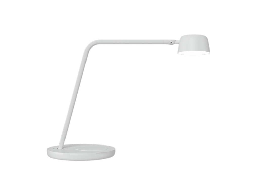 Bordlampe Luxo Motus Table Med Opladning Bordfod Hvid