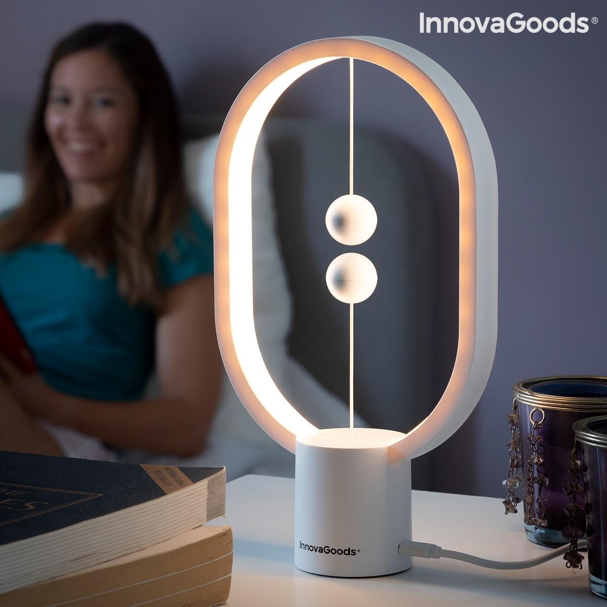 Bordlampe Magilum Med Magnetisk Switch Hvid
