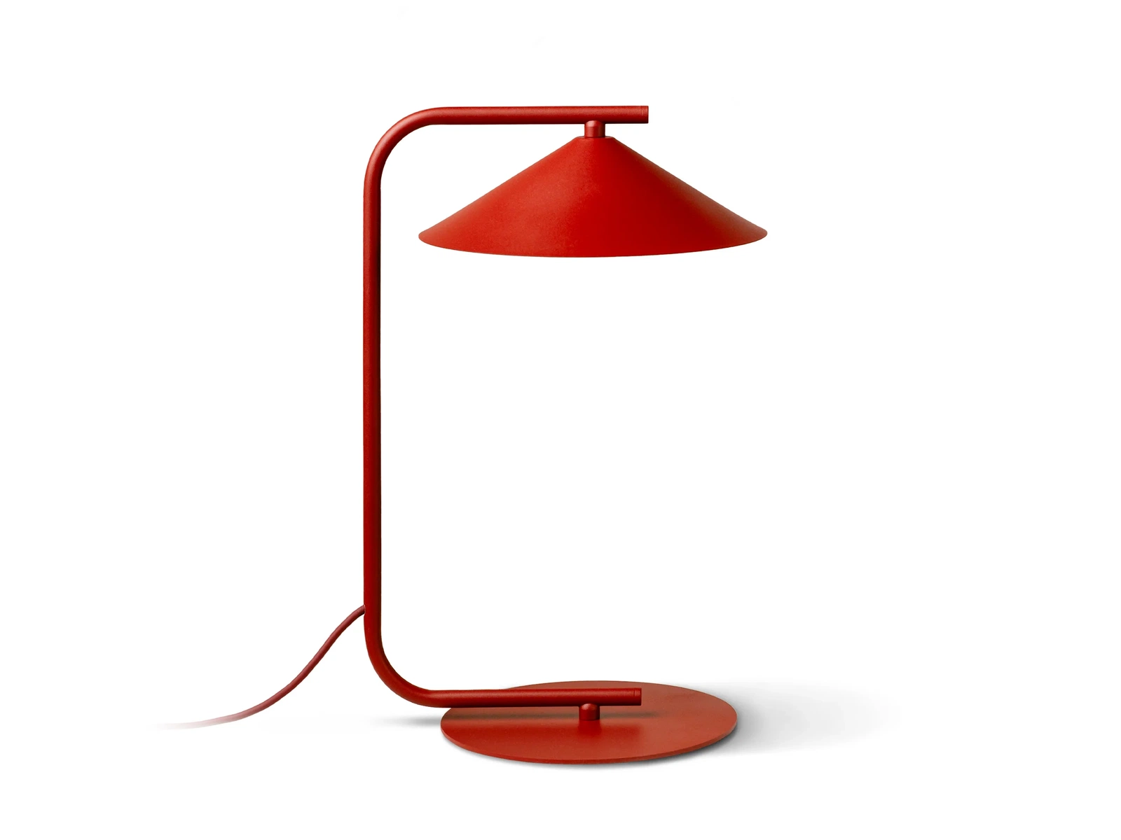 Bordlampe Micadoni Nocte Bordeaux Metal 4227 Til Gx53 Pære