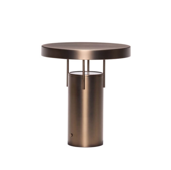 Bringme Portable Bordlampe Batterilampe Bruneret Messing