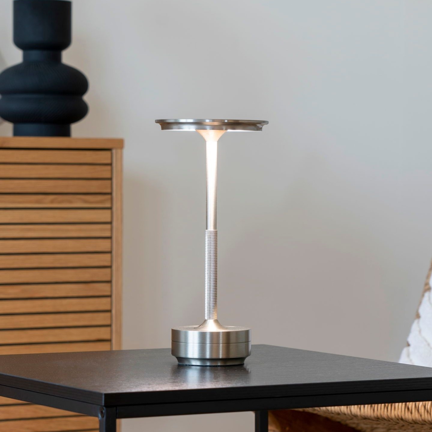 Bromma Bordlampe Sølvfarvet Aluminium
