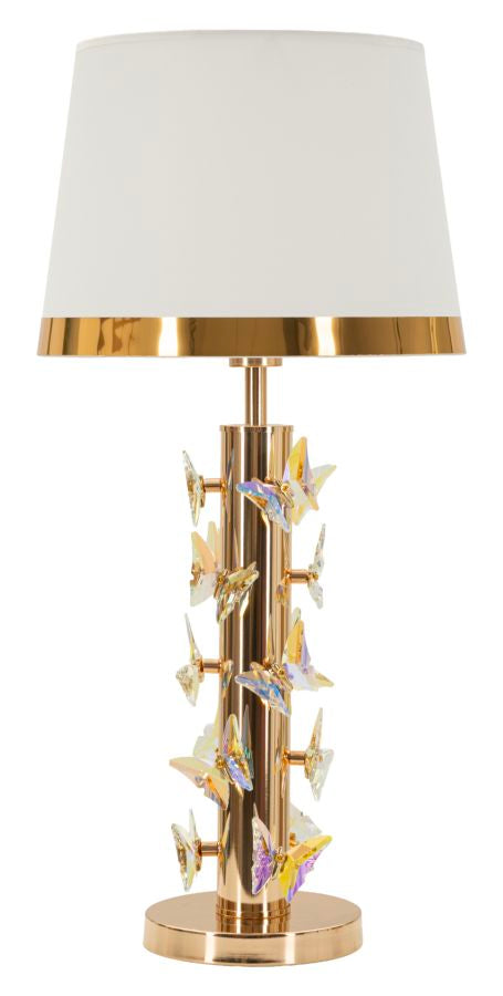 Butterfly Table Lamp Guld Bordlampe ø35