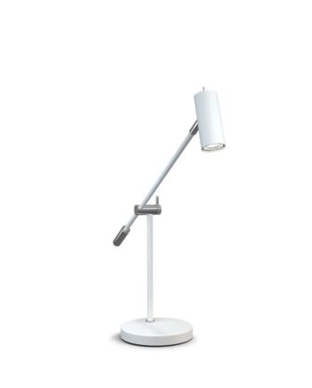 Cato Bordlampe Mat Hvid Belid