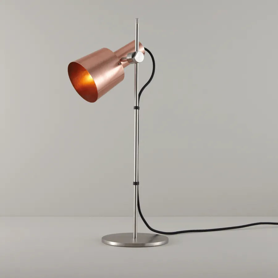 Chester Bordlampe Original Btc Børstet Kobber