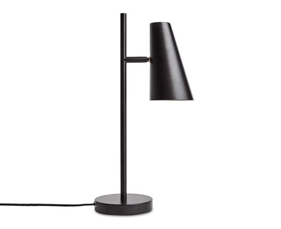 Cono Bordlampe Sort