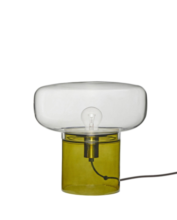 Crave Bordlampe Klar Mørkegrøn