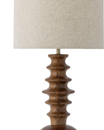 Creative Collection Elinora Bordlampe Brun Træ