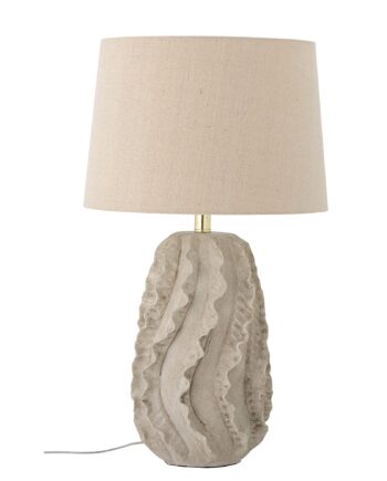 Creative Collection Natika Bordlampe Natur Stentøj ø38  H64
