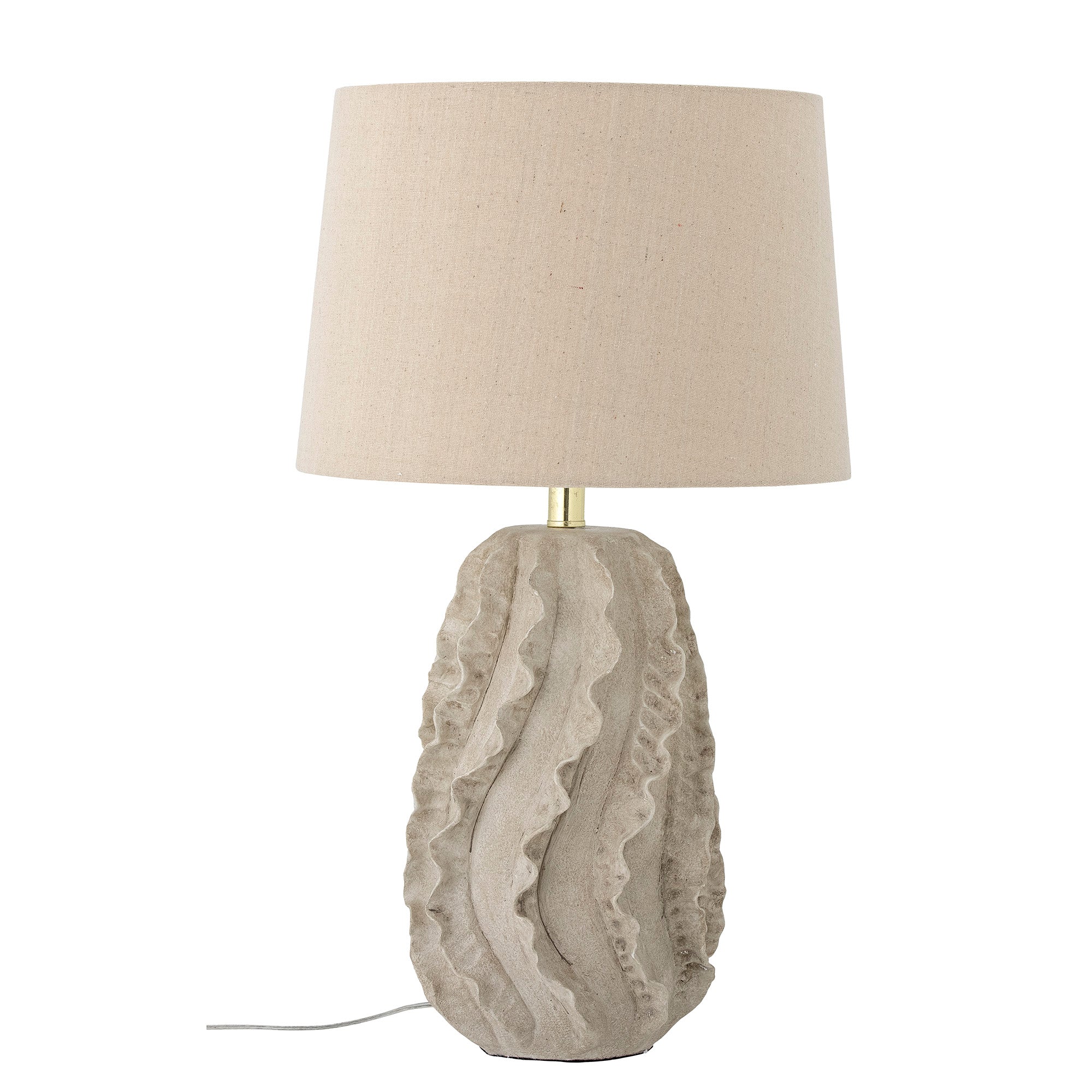 Creative Collection Natika Bordlampe Natur Stentøj ø38 H64