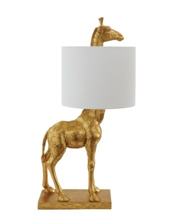 Creative Collection Silas Bordlampe Guld Polyresin L35  H70  B28