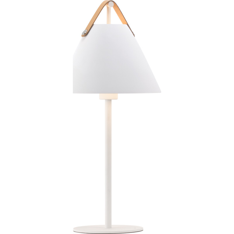 Dftp Strap Bordlampe Hvid