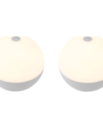 Dyberg Larsen Alba Genopladelig Bordlampe Hvid