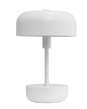 Dyberg Larsen Haipot Genopladelig Led Bordlampe Hvid