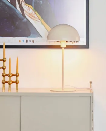 Ellen Bordlampe Beige