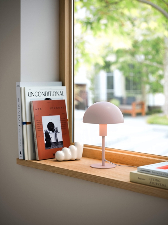 Ellen Mini Bordlampe Støvet Rosa