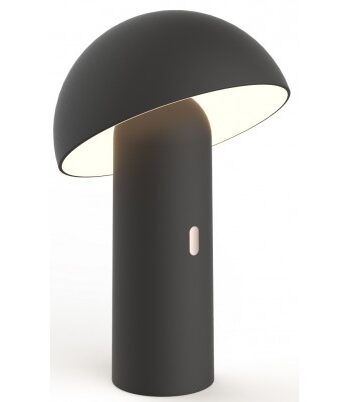 Enoki Trådløs Udendørs Bordlampe ø25 Sort