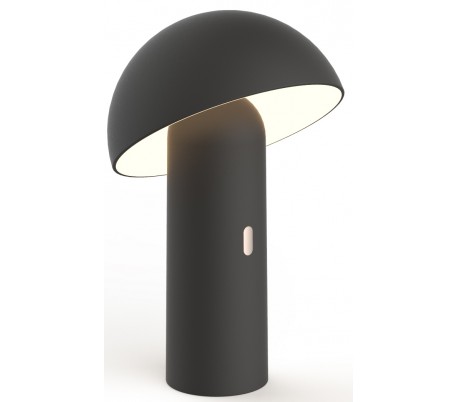 Enoki Trådløs Udendørs Bordlampe ø25 Sort