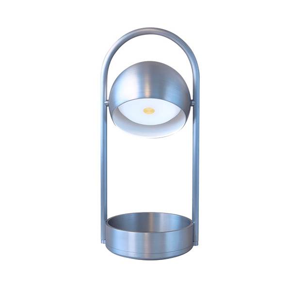 Frandsen Ball Portable Bordlampe Aluminium : Erling Christensen Møbler