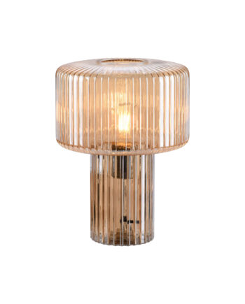 Fungus Bordlampe Amber Glas E27