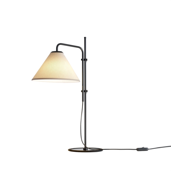 Funiculi Fabric Bordlampe Sand Sort