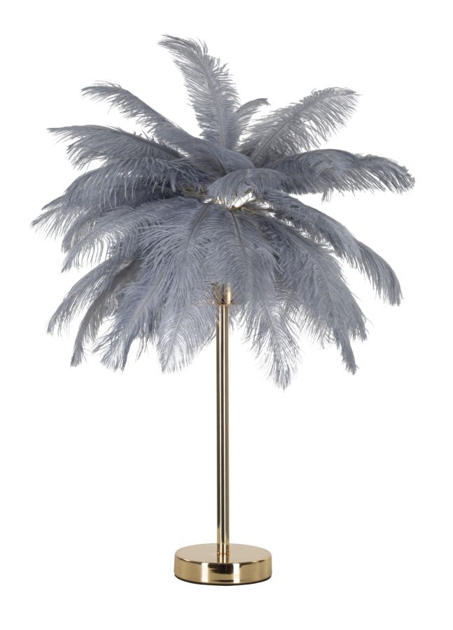 Glam Bordlampe Guldfarve Jern Plast 55x60