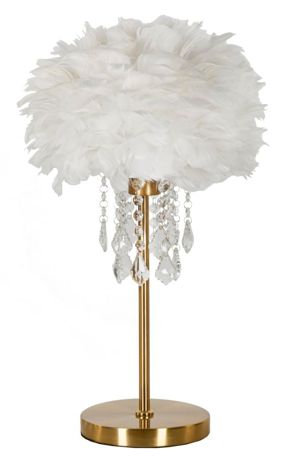 Glam Bordlampe Jern Plast 30x55