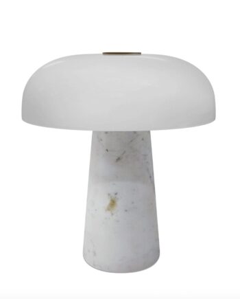 Glossy Mini Portable Bordlampe Hvid Design For The People