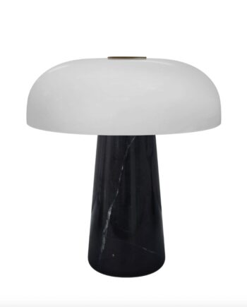 Glossy Mini Portable Bordlampe Sort Design For The People