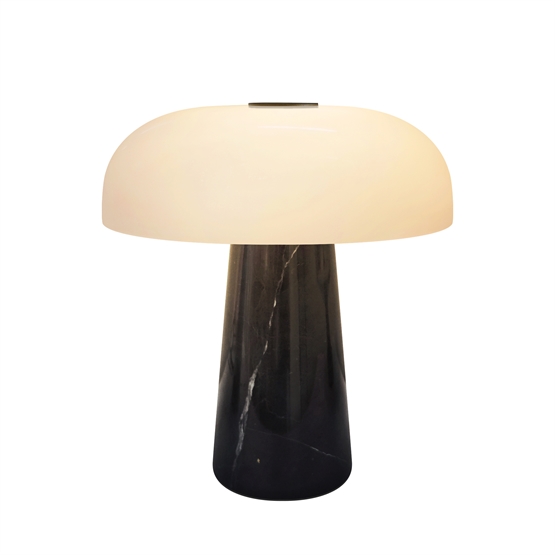Glossy Mini Portable Bordlampe Sort