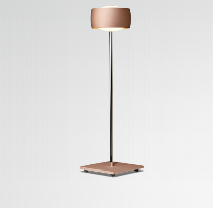 Grace Bordlampe Oligo Satin Kobber