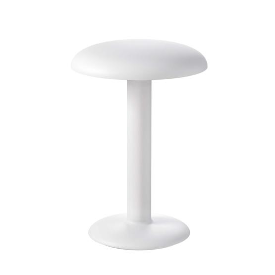Gustave Bordlampe Batterilampe Mat Hvid