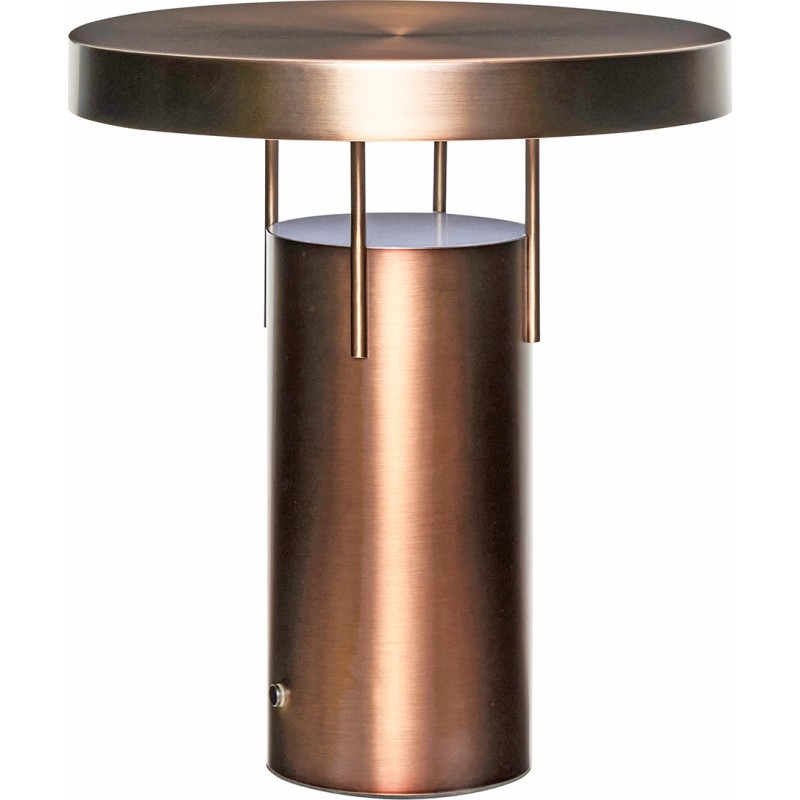 Hbsch Bringme Genopladelig Bordlampe Bruneret Messing