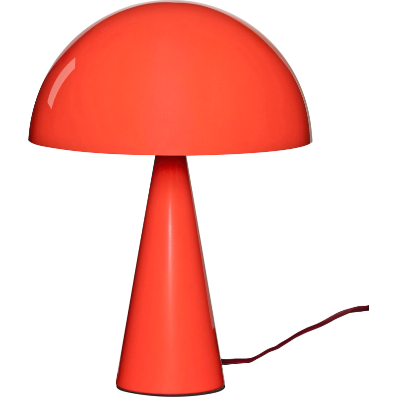 Hbsch Mush Bordlampe Klar Rød