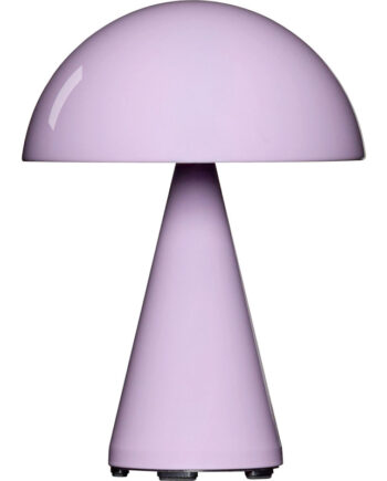 Hbsch Mush Genopladelig Bordlampe Lyserød