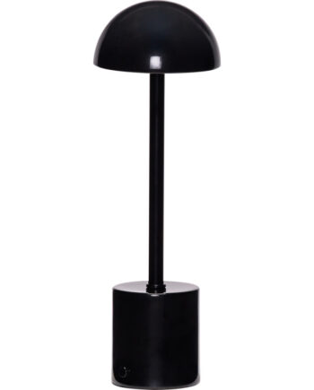 Hbsch Taten Genopladelig Bordlampe Sort