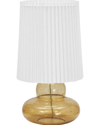 House Doctor Bordlampe Inkl Lampeskærm Ribe Amber