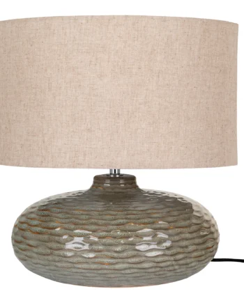 House Nordic Oldham Bordlampe Grøn Keramik