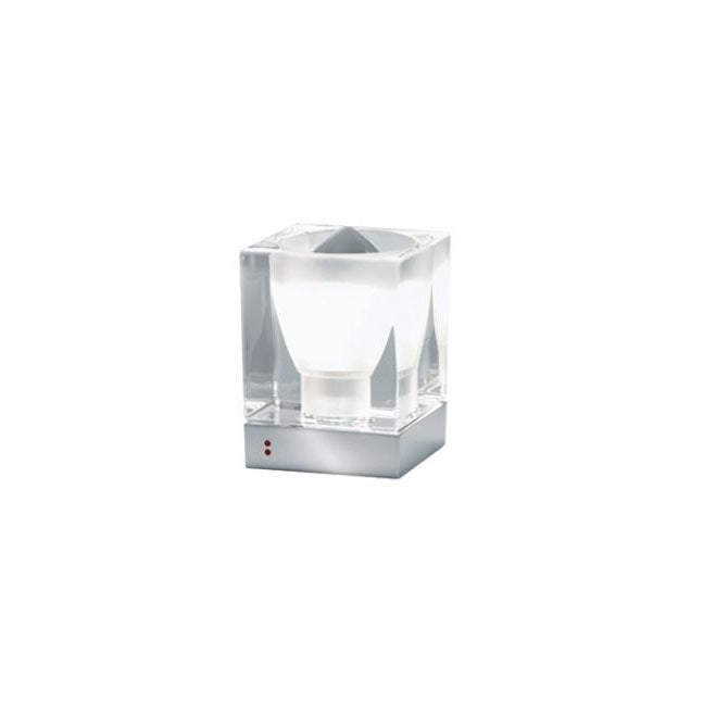 Ice Cube Bordlampe Fabbian Klar Krystal E14 Max 40w