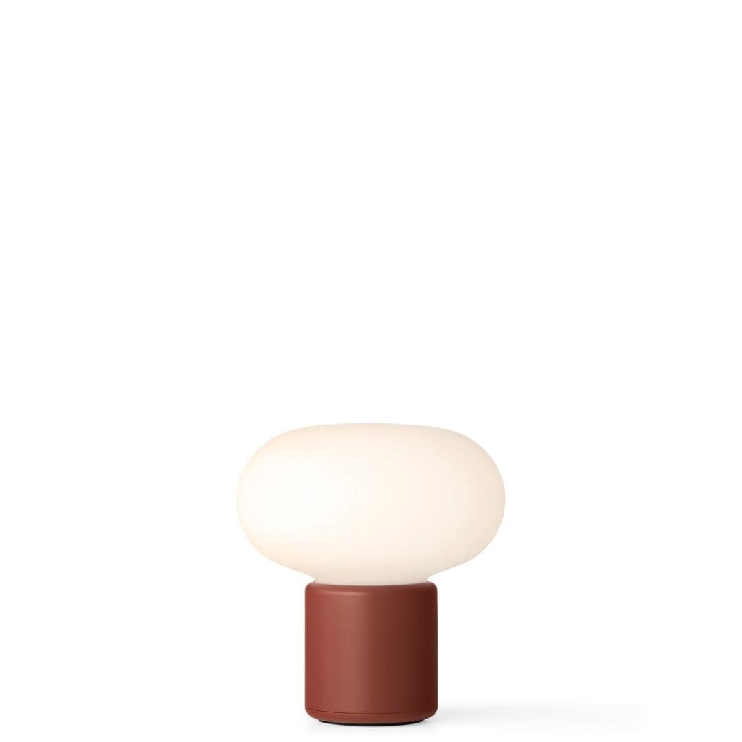 Karl Johan Portable Bordlampe Earth Red New Works