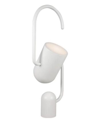 Light Hammel Grab Bærbar Bordlampe Hvid : Erling Christensen Møbler : Erling Christensen Møbler