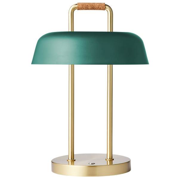 Light Hammel Heim Bærbar Bordlampe Grøn : Erling Christensen Møbler : Erling Christensen Møbler