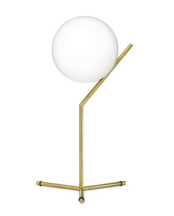 Light High Bordlampe Messing
